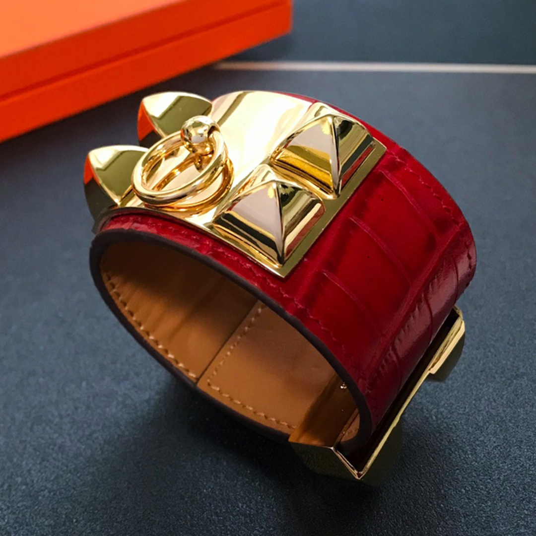France Brand Classic Collier De Bracelets High Quality Copper Genuine Leather Women's Bangle Fashion Men's Gold And Silver Bangles Luxury Designer Chien Bracelet
France Brand Classic Collier De Bracelets High Quality Copper Genuine Leather Women's Bangle Fashion Men's Gold And Silver Bangles Luxury Designer Chien Bracelet