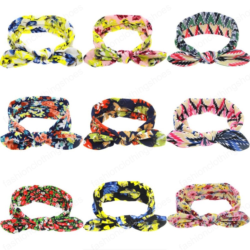 Baby Girl Headbands Wide Elastic Bow Head Band Hairbands For Girls Toddler Kids Turban Hair Accessories Photo Props