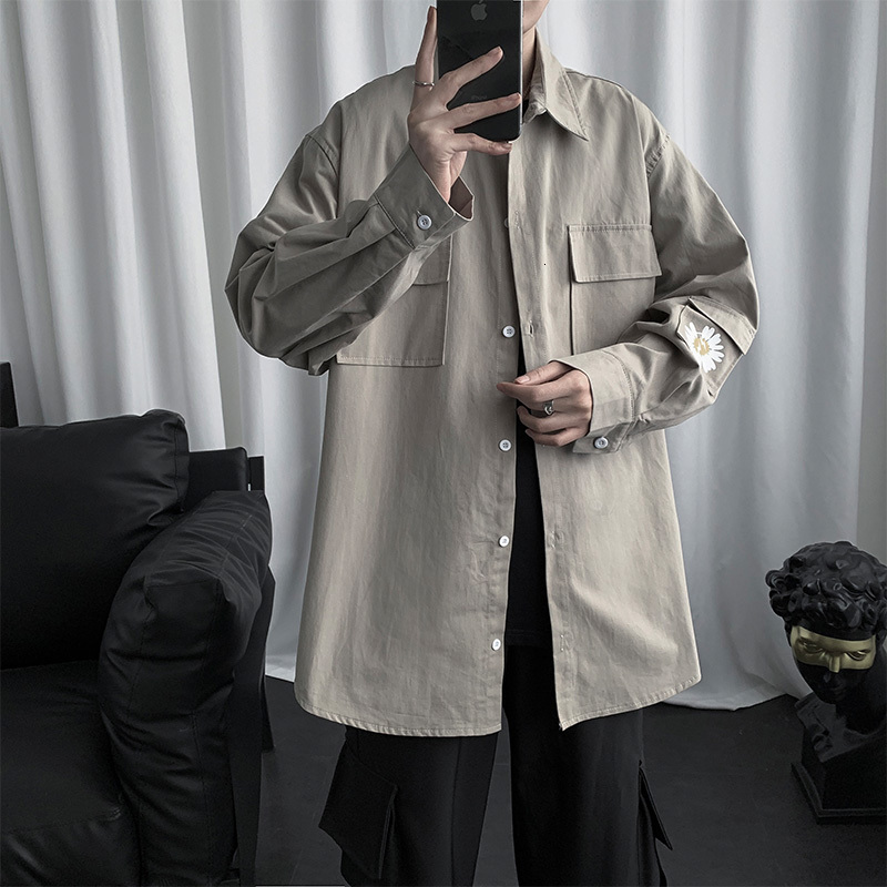 Men's M-5XL Plus Size Double Pockets Casual Shirt Loose Fit Streetwear Oversized Men Shirts Long Sleeve Mens Clothing XXXXXL, Army green shirt men
Men's M-5XL Plus Size Double Pockets Casual Shirt Loose Fit Streetwear Oversized Men Shirts Long Sleeve Mens Clothing XXXXXL, Army green shirt men