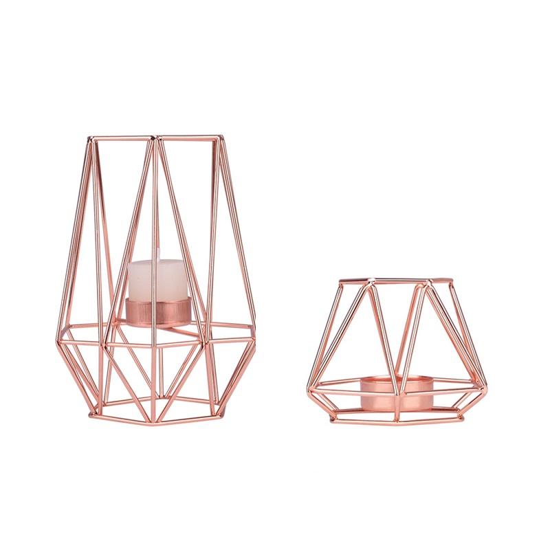 Geometry Gold Candle Holder Nordic Style Rose Golded Wedding Romantic Table Ornament Modern Home Bar Decoration
Geometry Gold Candle Holder Nordic Style Rose Golded Wedding Romantic Table Ornament Modern Home Bar Decoration