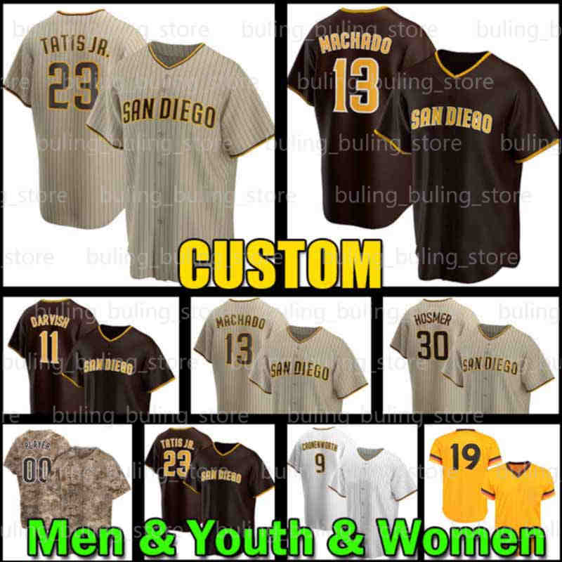 23 Fernando Tatis Jr. San Custom Baseball Jersey Diego 13 Manny Machado Wil Myers Blake Snell Jake Cronenworth Eric Hosmer Yu Darvish Tony Gwynn Trent Grisham Jerseys, Custom men 2021 new cool base(j s)
23 Fernando Tatis Jr. San Custom Baseball Jersey Diego 13 Manny Machado Wil Myers Blake Snell Jake Cronenworth Eric Hosmer Yu Darvish Tony Gwynn Trent Grisham Jerseys, Custom men 2021 new cool base(j s)