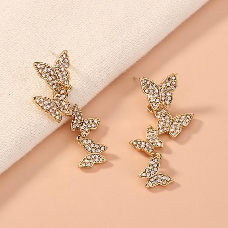 Dangle & Chandelier LovMi 2021 Fashion Butterfly Drop Earrings Crystal Long Golden Unusual Pendant Women's Annimal For Party Gifts Dropship
Dangle & Chandelier LovMi 2021 Fashion Butterfly Drop Earrings Crystal Long Golden Unusual Pendant Women's Annimal For Party Gifts Dropship