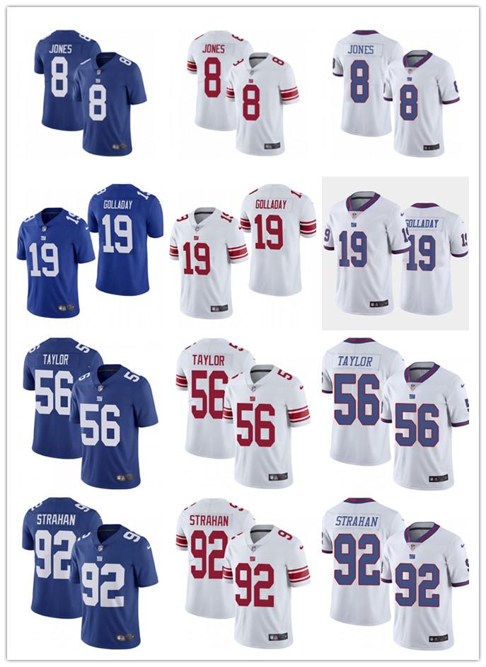 Mens Womens Youth New York Giants 19 Kenny Golladay 8 Daniel Jones 56 Lawrence Taylor 92 Michael Strahan Football Jerseys, Black;red 
Mens Womens Youth New York Giants 19 Kenny Golladay 8 Daniel Jones 56 Lawrence Taylor 92 Michael Strahan Football Jerseys, Black;red
