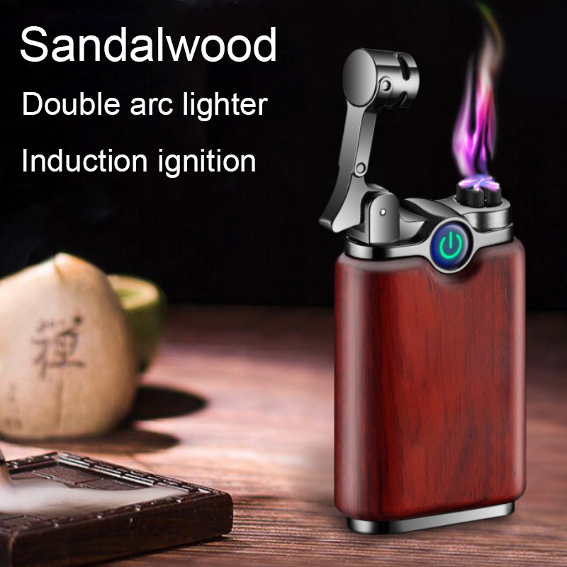 Creative Sandawood Windproof Coo ighter Wood uxury Cigarette Encendedor USB Rechargeabe Fameess Veiper Eetronico Pasma
Creative Sandawood Windproof Coo ighter Wood uxury Cigarette Encendedor USB Rechargeabe Fameess Veiper Eetronico Pasma