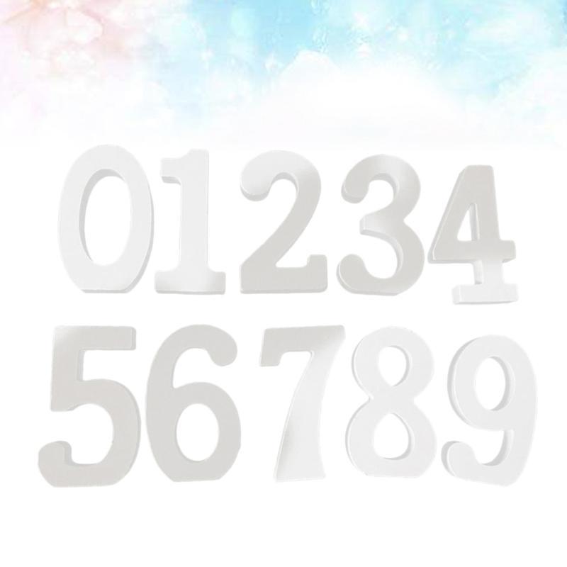 Party Decoration 10PCS 8CM Simple Wooden Number Decor Modern Table Wedding White Numbers Sign Desktop Seat
Party Decoration 10PCS 8CM Simple Wooden Number Decor Modern Table Wedding White Numbers Sign Desktop Seat
