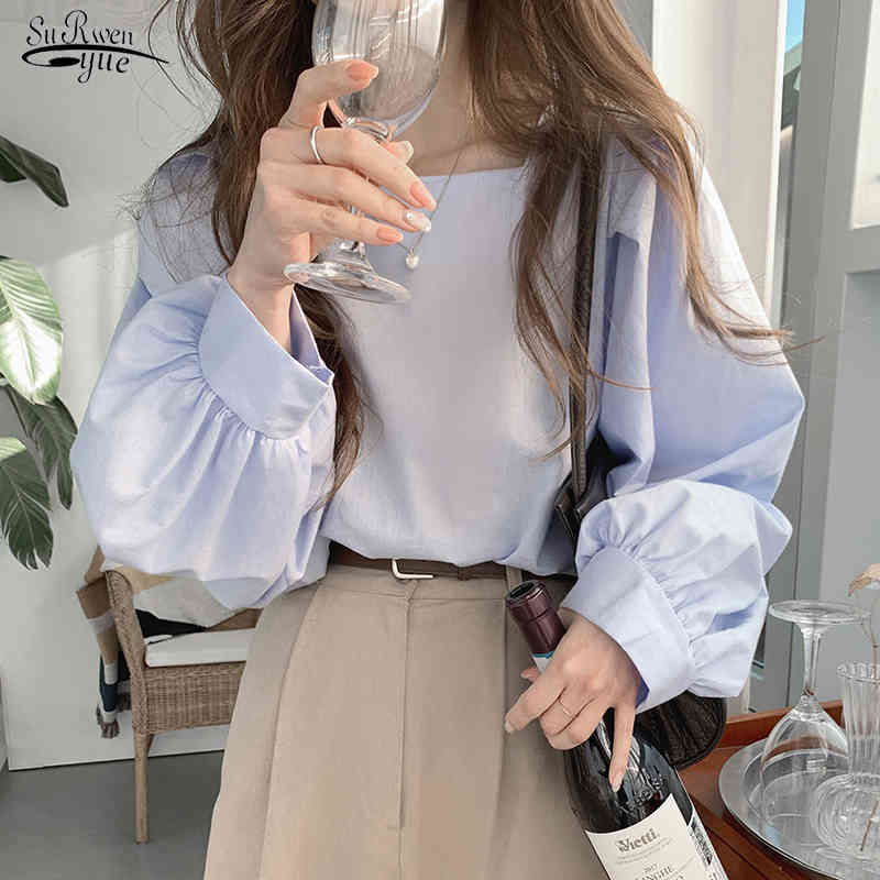 Korean Vintage Square Collar White Blouses Women Long Sleeve Loose Shirts for Clothing Female Tops Fashion 13958 210521
Korean Vintage Square Collar White Blouses Women Long Sleeve Loose Shirts for Clothing Female Tops Fashion 13958 210521