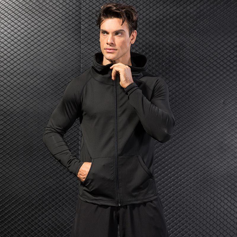 Yoga Outfit Men's Autumn And Winter Sports Jacket Fitness Running Training Long-sleeved Zipper Casual Hoodie Quick-drying Style
Yoga Outfit Men's Autumn And Winter Sports Jacket Fitness Running Training Long-sleeved Zipper Casual Hoodie Quick-drying Style