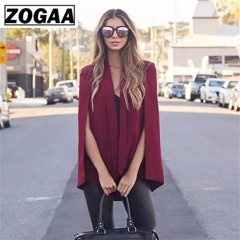 Women' Suits & Blazers ZOGAA Vintage Shawl Collar Split Sleeve Cloak Capes Autumn Solid Color Suit Jacket Coat, Black
Women' Suits & Blazers ZOGAA Vintage Shawl Collar Split Sleeve Cloak Capes Autumn Solid Color Suit Jacket Coat, Black