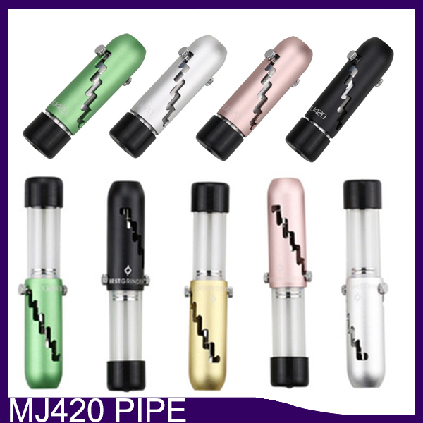 100% Original MJ420 Pipe Dry Herb atomizer Kit With 17mm Diameter Aluminum Tube Spring-loaded structure cigarette vaper VS twisty glass blunt 0266335
100% Original MJ420 Pipe Dry Herb atomizer Kit With 17mm Diameter Aluminum Tube Spring-loaded structure cigarette vaper VS twisty glass blunt 0266335