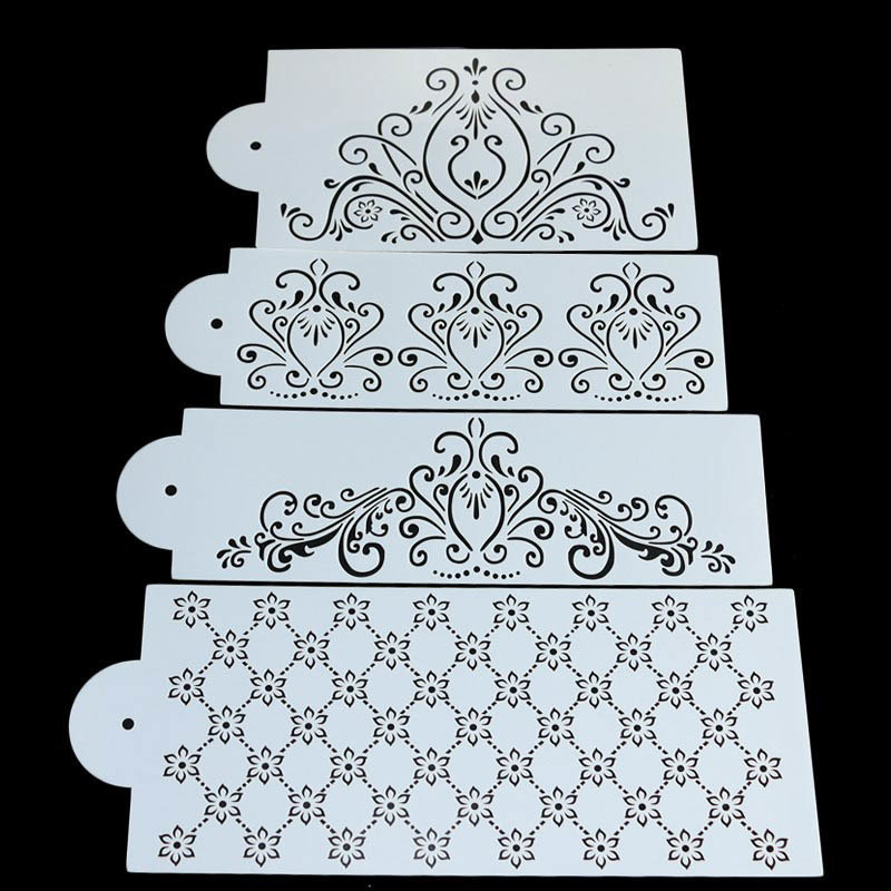 Birthday Cake Mold Kitchen Gadgets Party Wedding Decor Fondant Template Baking Accessories Cake Decoration Tools