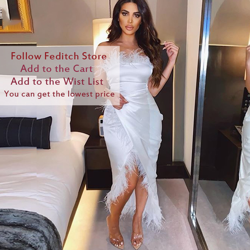 2021feditch satin party dress women feather off shoulder bodycon split long 2021 summer dress maxi night club dresses vestidos, Black;gray
2021feditch satin party dress women feather off shoulder bodycon split long 2021 summer dress maxi night club dresses vestidos, Black;gray