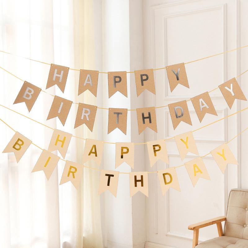 Party Decoration Paper Bunting Garland Banners Flags Happy Birthday Banner Pennant Baby Shower Wedding Supplies
Party Decoration Paper Bunting Garland Banners Flags Happy Birthday Banner Pennant Baby Shower Wedding Supplies