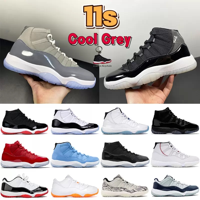 Newest Cool grey 11 11s mens basketball Shoes 25th Anniversary low legend University blue white bred concord cap and gown men women sneakers trainers
Newest Cool grey 11 11s mens basketball Shoes 25th Anniversary low legend University blue white bred concord cap and gown men women sneakers trainers