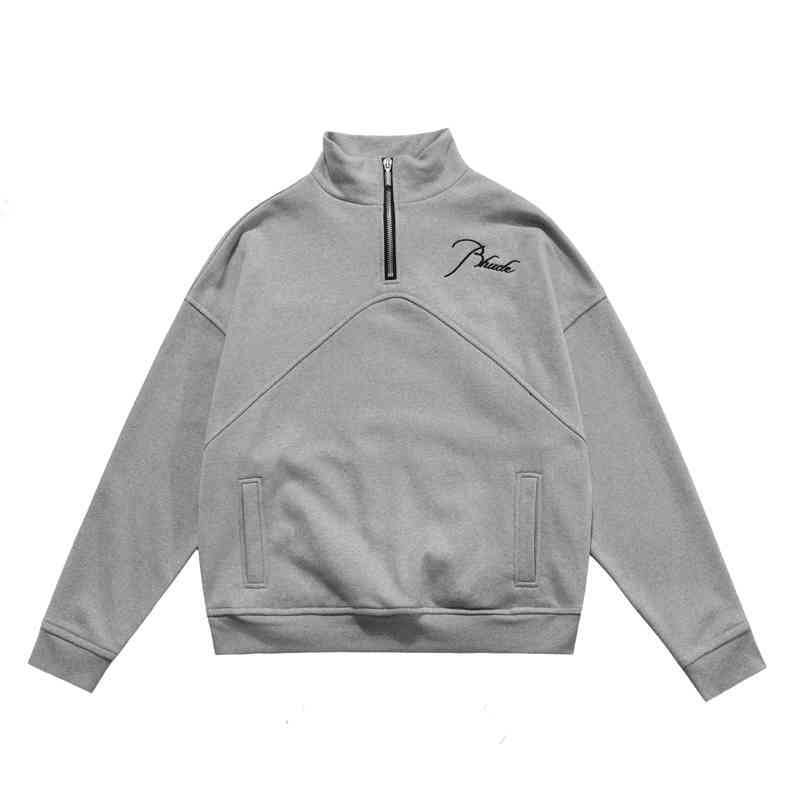 Rhude Jacket Patchwork Embroidery Hooded Men Women Streetwear Cotton Winter Outwear Half Zipper Stand-up Collar
Rhude Jacket Patchwork Embroidery Hooded Men Women Streetwear Cotton Winter Outwear Half Zipper Stand-up Collar
