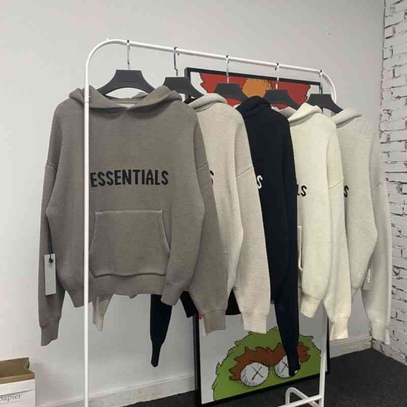 Essentials Knitted Pullover Kanye West Hooded Men's and Women's Sweater Trend Streetwear Oversized Casual Hoodies, Moss
Essentials Knitted Pullover Kanye West Hooded Men's and Women's Sweater Trend Streetwear Oversized Casual Hoodies, Moss