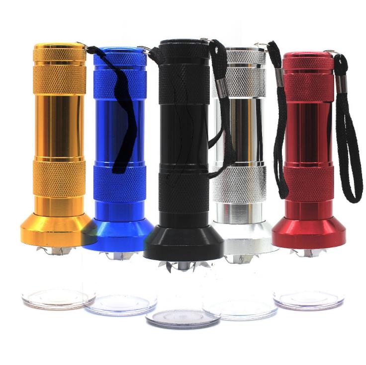 Other Smoking Aessories Household Sundries Home & Gardenaluminum Electric Tobao Grinder Crusher Herb Smoke Grinders Flashlight Pollen Cigare
Other Smoking Aessories Household Sundries Home & Gardenaluminum Electric Tobao Grinder Crusher Herb Smoke Grinders Flashlight Pollen Cigare