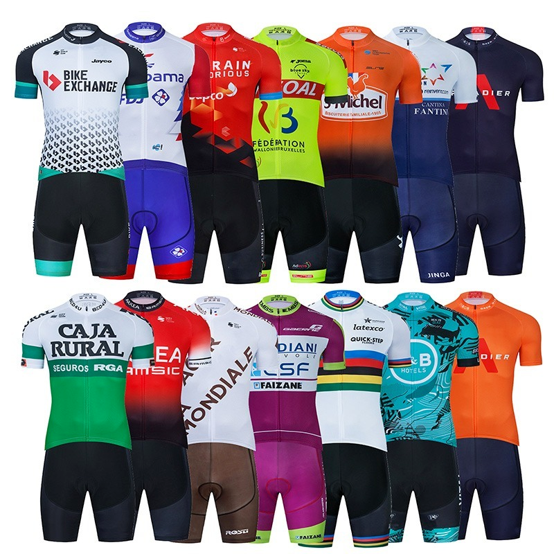 2022 Team Cycling Jersey 19D Gel Set MTB Uniform Bicycle Clothing Quick Dry Bike Clothes Men Short Maillot Culotte, Red
2022 Team Cycling Jersey 19D Gel Set MTB Uniform Bicycle Clothing Quick Dry Bike Clothes Men Short Maillot Culotte, Red