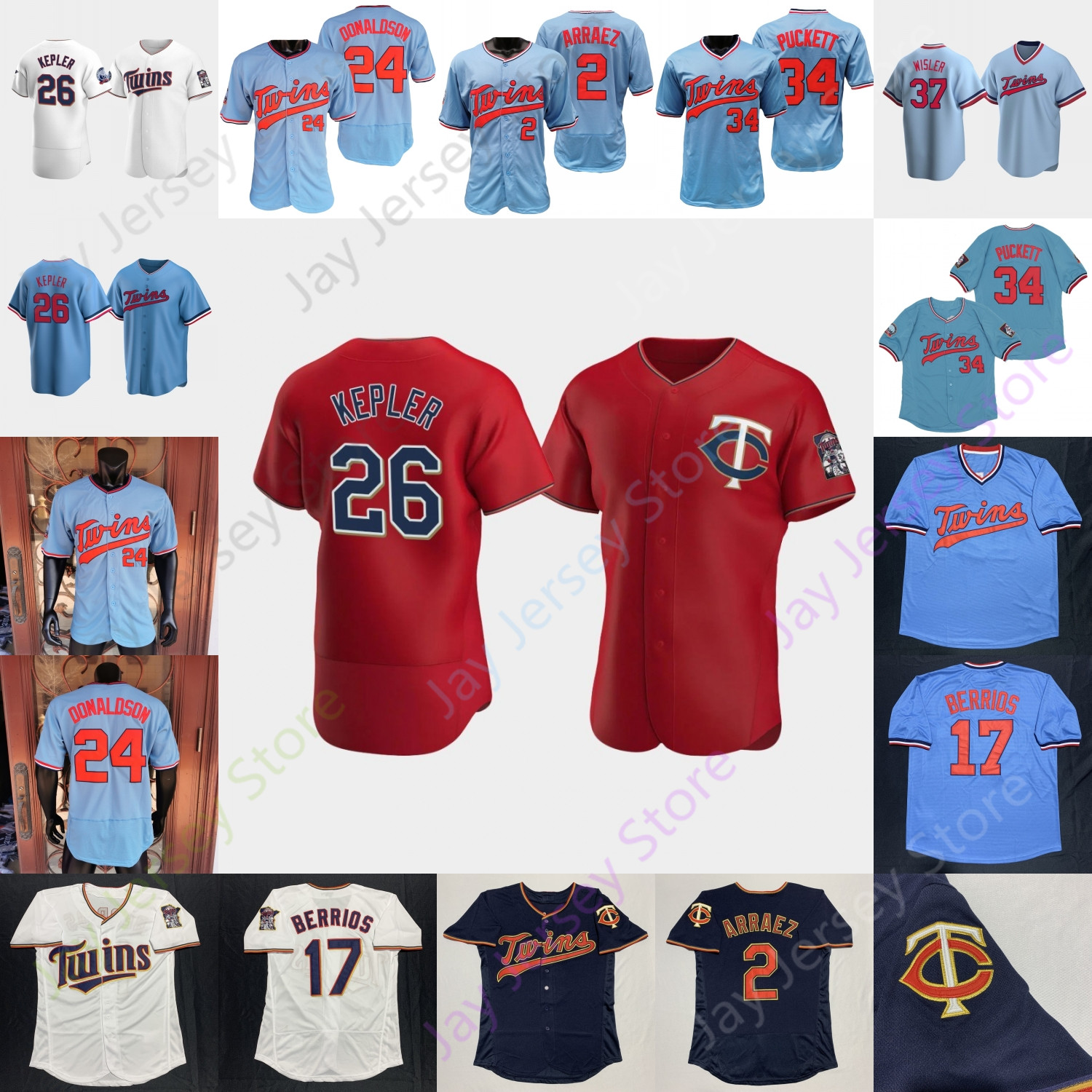 2021 Baseball Jersey Hansel Robles Taylor Rogers Cody Stashak Caleb Thielbar Alex Colome Nick Gordon Kirby Puckett Bert Blyleven Hrbek Mauer Killebrew Carew Oliva, New fan's versions red
2021 Baseball Jersey Hansel Robles Taylor Rogers Cody Stashak Caleb Thielbar Alex Colome Nick Gordon Kirby Puckett Bert Blyleven Hrbek Mauer Killebrew Carew Oliva, New fan's versions red
