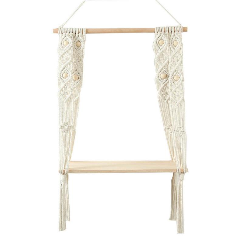 Tapestries Macrame Wall Hangings Shelf Indoor Boho Decor Woven Rope Bohemian Shelves Handmade Cotton
Tapestries Macrame Wall Hangings Shelf Indoor Boho Decor Woven Rope Bohemian Shelves Handmade Cotton