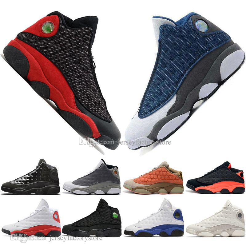 Best Quality 13 13s Cap And Gown Terracotta Blush Mens Basketball Shoes Cat Black Infrared Flints Bred Men Sports Sneakers women EUR36-47
Best Quality 13 13s Cap And Gown Terracotta Blush Mens Basketball Shoes Cat Black Infrared Flints Bred Men Sports Sneakers women EUR36-47