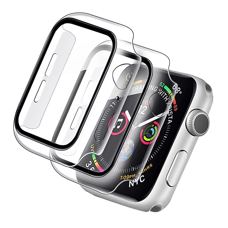 Matte Hard Watch Case with Screen Protector for Apple iwatch Series 5/4/3/2/1 Full Coverage Case 38 40 42 44mm
Matte Hard Watch Case with Screen Protector for Apple iwatch Series 5/4/3/2/1 Full Coverage Case 38 40 42 44mm