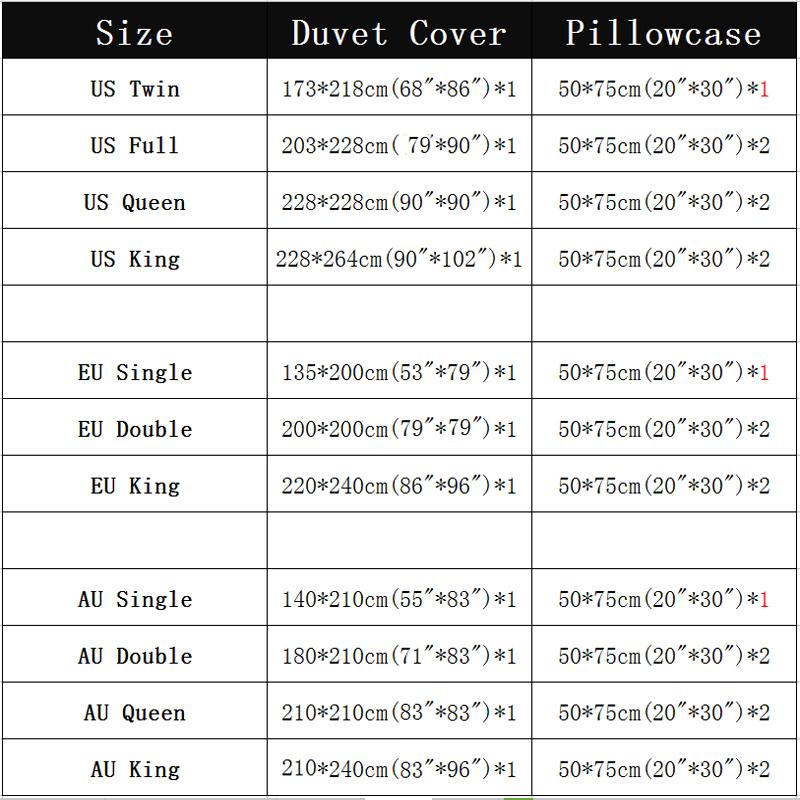 Home Textile Luxury 3D Lion Print 2/3Pcs Comfortable Duvet Cover PillowCase Bedding Sets Queen And King EU/US/AU Size