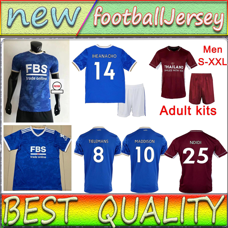 21/22 soccer jerseys 2021 CiTy VARDY MADDISON TIELEMANS NDIDI camiseta de fútbol men kids kits maillot de football shirt Thai, Black;yellow
21/22 soccer jerseys 2021 CiTy VARDY MADDISON TIELEMANS NDIDI camiseta de fútbol men kids kits maillot de football shirt Thai, Black;yellow