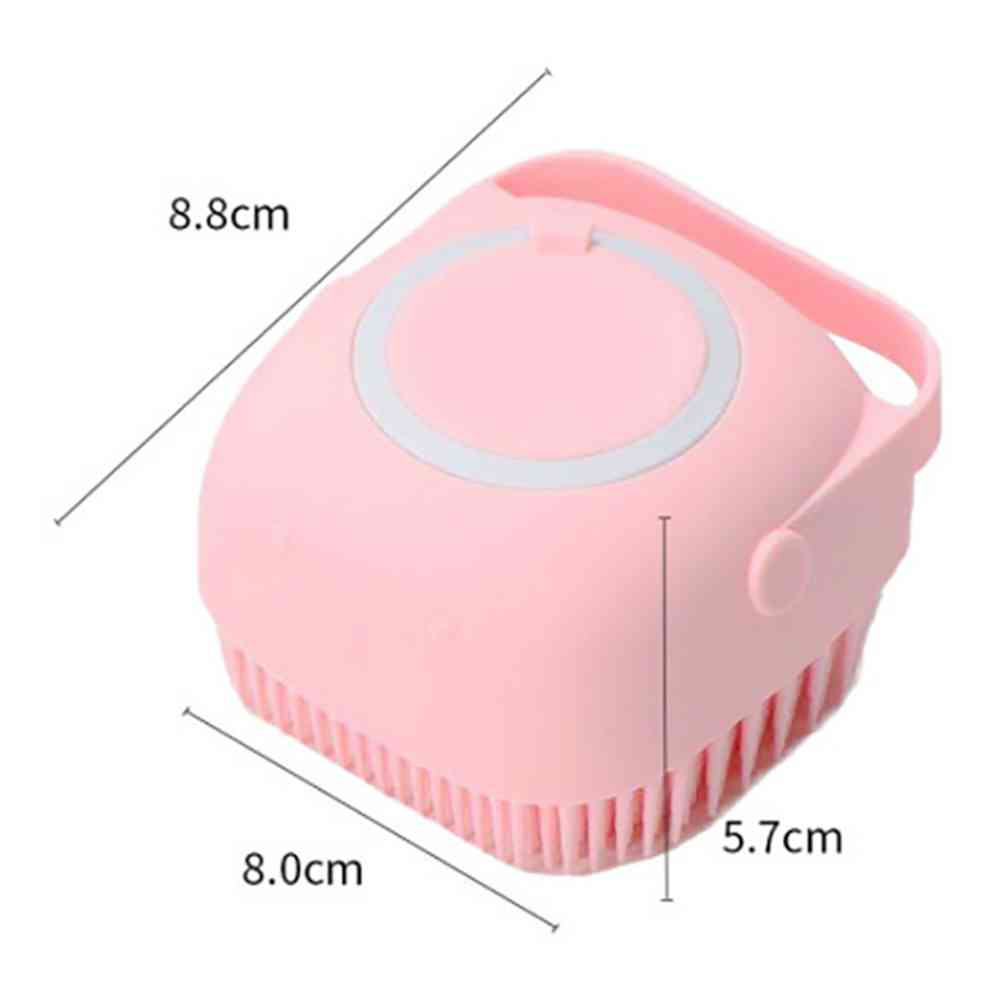 Soft Silicone Brushes Pet Dog Shampoo Massager Brush Cat bathe Comb Grooming Shower Brush For Bathing Short Hair Pet Products