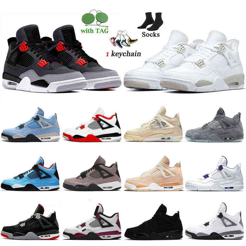Top Quality Mens Womens hot Trainers 4 4s Basketball Shoes Off Sail White Oreo Infrared Fire Red University Blue Bred s Black
Top Quality Mens Womens hot Trainers 4 4s Basketball Shoes Off Sail White Oreo Infrared Fire Red University Blue Bred s Black