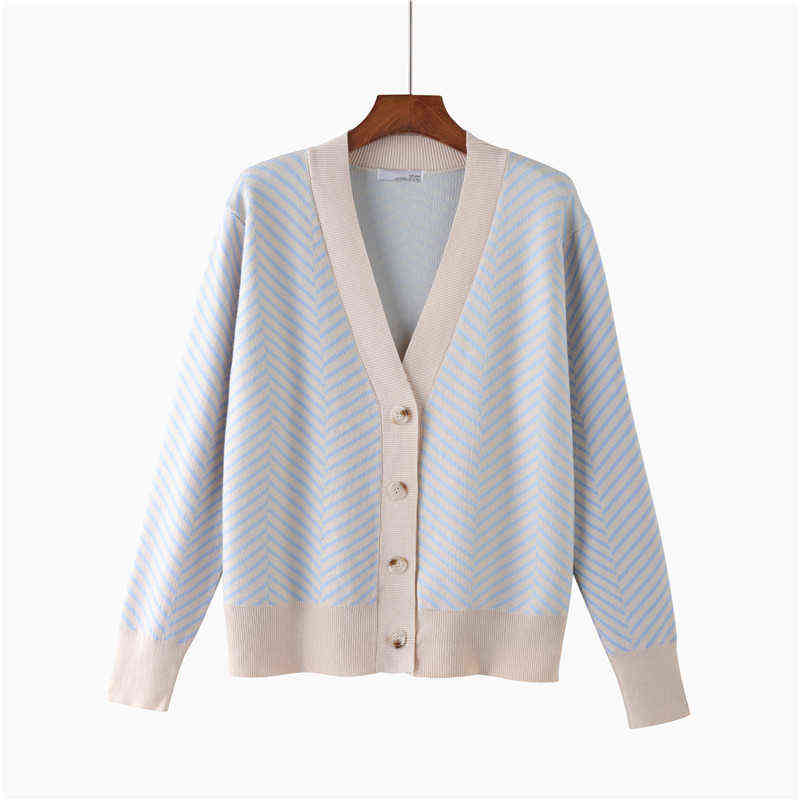 HLBCBG Single Breasted V Neck Women Button Black Christmas Tree Cardigan Sweater Knitted Loose Oversized Jumper Top Jacket Coat 211109