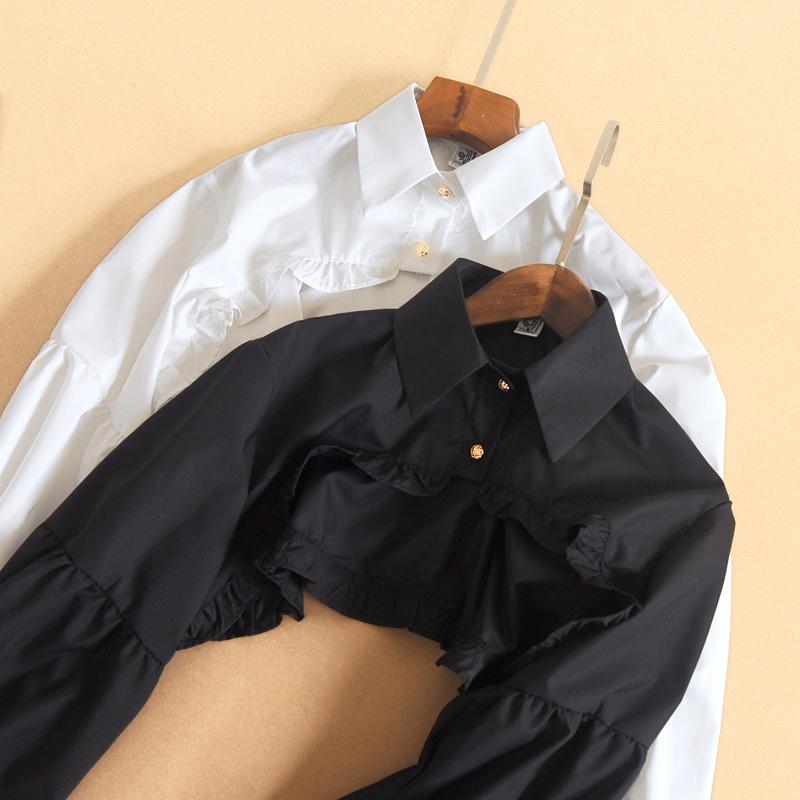 Scarves All-match Fake Collar Classic Temperament Women Cotton Long-sleeved Shirt White Black Sweater Decorative
Scarves All-match Fake Collar Classic Temperament Women Cotton Long-sleeved Shirt White Black Sweater Decorative