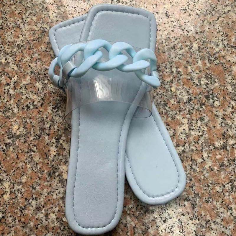 Women's Summer Metal Chain Slippers Ladies Fashion Flat Casual Shoes Women Beach Slipper Female Footwear Plus Size, Black
Women's Summer Metal Chain Slippers Ladies Fashion Flat Casual Shoes Women Beach Slipper Female Footwear Plus Size, Black