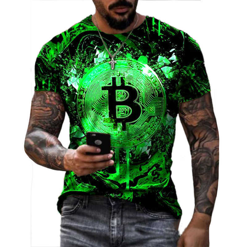 Bitcoin RevoluIon shir CRYPTO SHIRT - CURRENCY T-SHIRT Cool Casual pride men Unisex Fashion 210629