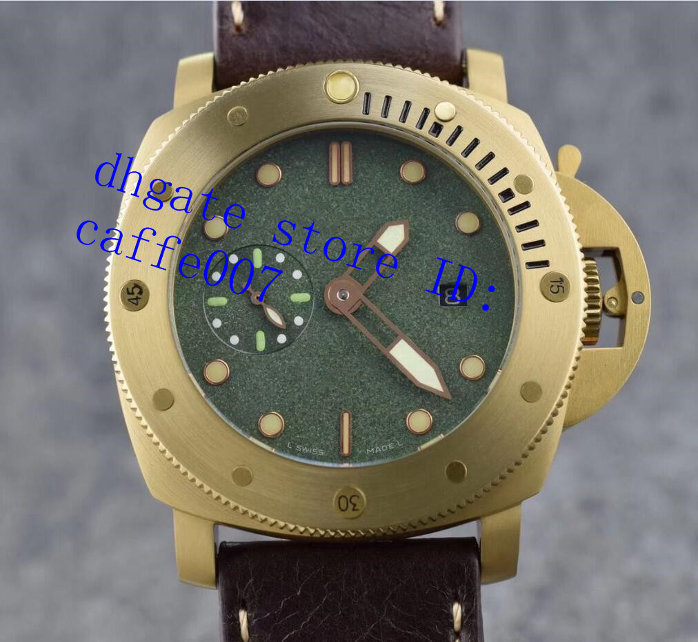 Top Quality Watches 47mm Submersible Pam Rubber Bands Mechanical Automatic Mens Men's Watch Wristwatches 779, Black
Top Quality Watches 47mm Submersible Pam Rubber Bands Mechanical Automatic Mens Men's Watch Wristwatches 779, Black