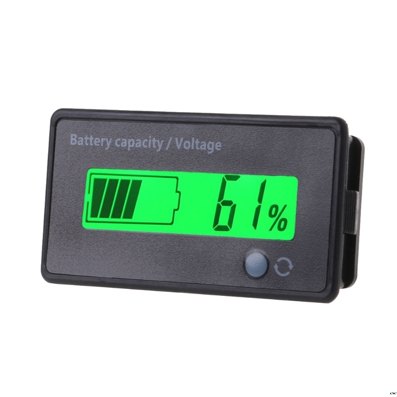 12V-84V Lead acid Battery Capacity Voltage meter Voltage meter Lcd Monitor Tester Tool
