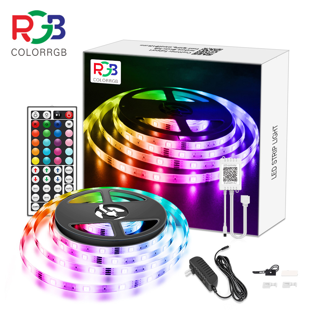 15M LED 5050 RGB Strip Light APP Control Color Changing LED SMD 5050 RGB Light Strips with RF Remote For for Rooms Party
15M LED 5050 RGB Strip Light APP Control Color Changing LED SMD 5050 RGB Light Strips with RF Remote For for Rooms Party