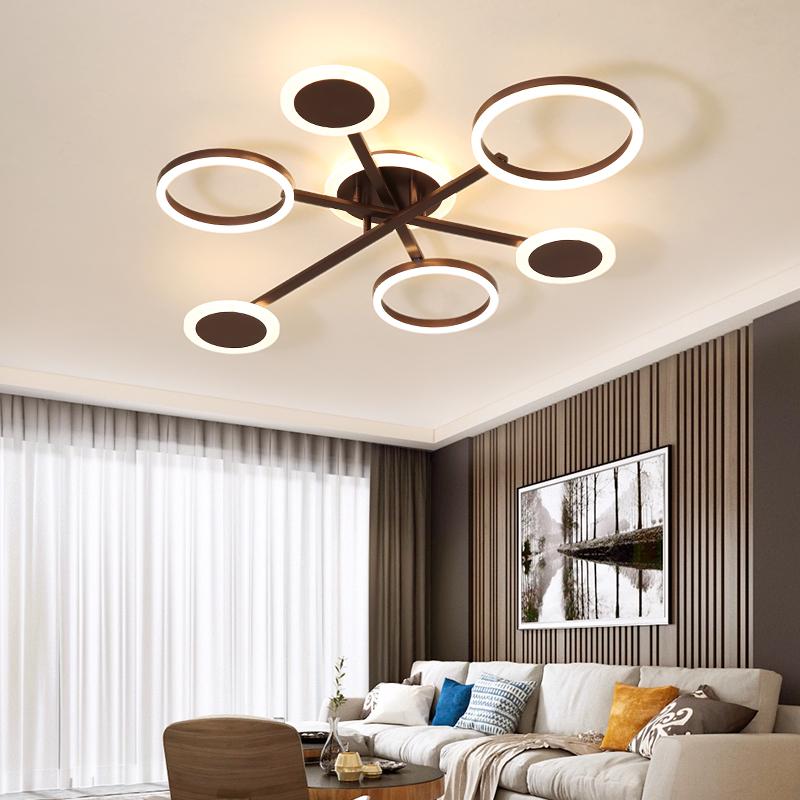 Ceiling Lights Modern Led Simple Lighting For Living Bedroom Study Room Brown Indoor Lamps Fixtures Dimmable Luminaires
Ceiling Lights Modern Led Simple Lighting For Living Bedroom Study Room Brown Indoor Lamps Fixtures Dimmable Luminaires