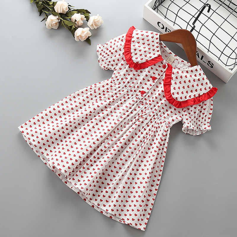 2- years High quality girl dress summer fashion bow stripe kid children clothing party formal princess 210615, Red
2- years High quality girl dress summer fashion bow stripe kid children clothing party formal princess 210615, Red
