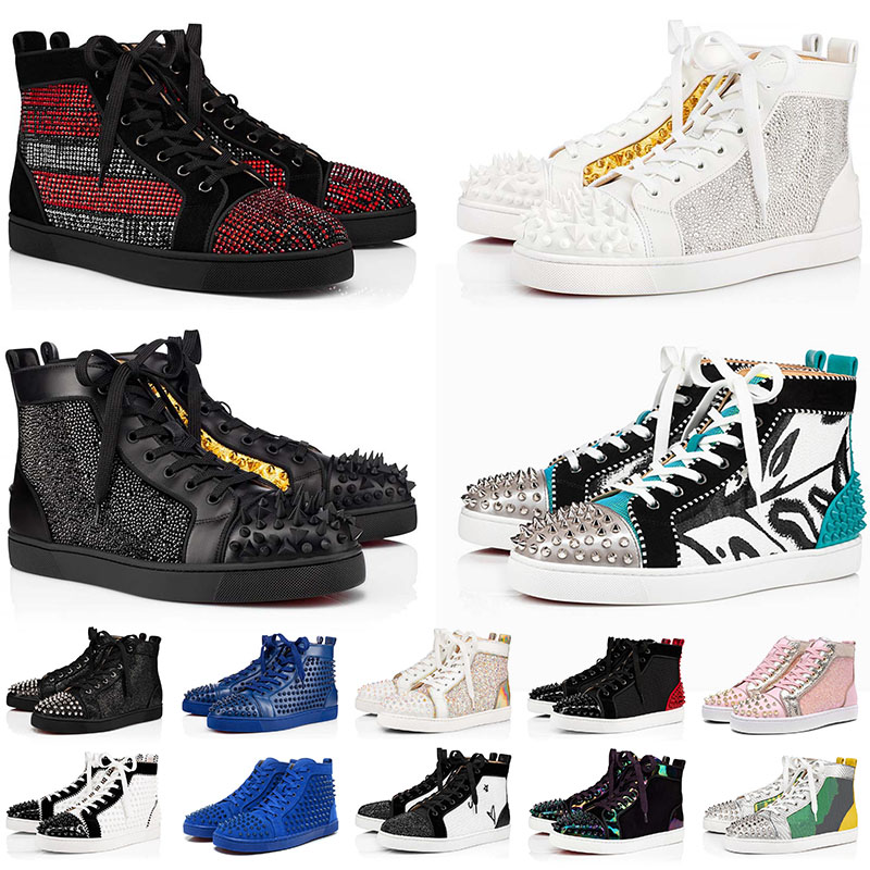 Men's Women's Red Bottom Shoes Platform Sneakers Big Size Us 13 Luxurys Designers Spikes Black Loafers Vintage Designer Bottoms Fashion Flat Trainers EUR 36-47, 23
Men's Women's Red Bottom Shoes Platform Sneakers Big Size Us 13 Luxurys Designers Spikes Black Loafers Vintage Designer Bottoms Fashion Flat Trainers EUR 36-47, 23