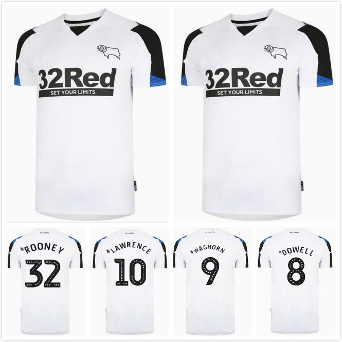 21 22 Derby County Soccer Jerseys 2021 2022 Home white WISDOM WAGHORN MARTIN Shirt HAMER ROONEY Football uniform, Black;yellow
21 22 Derby County Soccer Jerseys 2021 2022 Home white WISDOM WAGHORN MARTIN Shirt HAMER ROONEY Football uniform, Black;yellow