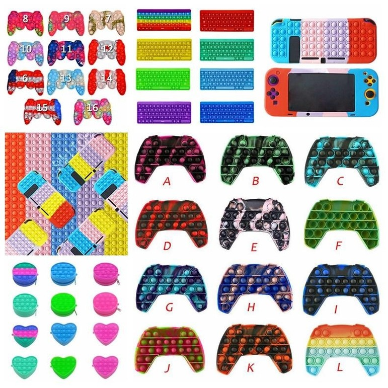 Push Bubble Fidget toys Game Controllers Antistress Toys Adult Kids Fidget Sensory Toy Autism Special Needs Stress Reliever A851
Push Bubble Fidget toys Game Controllers Antistress Toys Adult Kids Fidget Sensory Toy Autism Special Needs Stress Reliever A851