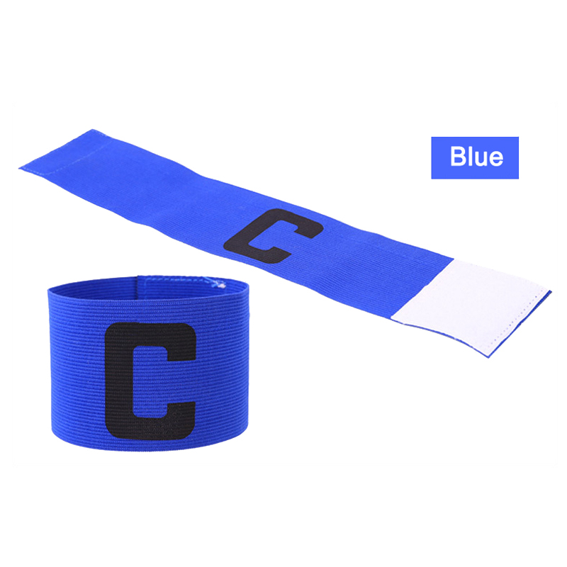 Hot Sales Football Soccer Captain Armband Elastic Fabric Captain's Armband Player Bands for Adult Futbol Practice Camp School Soccer Team