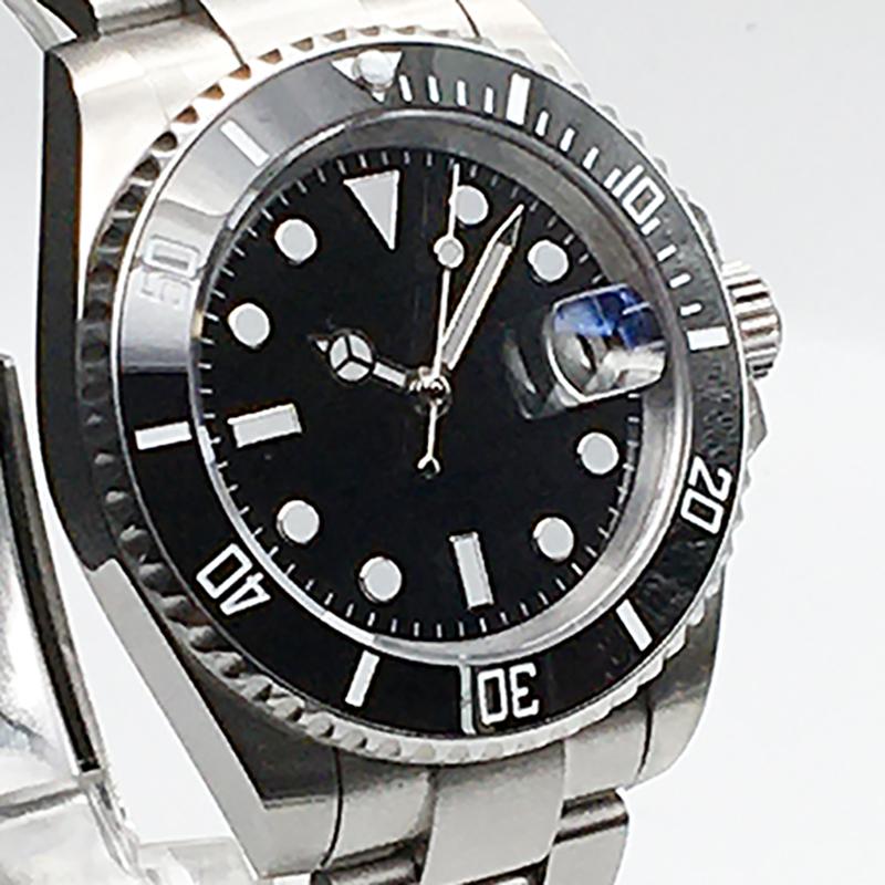 Wristwatches 40mm Men's Luxury Automatic Mechanical Watch Stainless Steel Waterproof Relogio Masculino Relojes Para Mujer, 02
Wristwatches 40mm Men's Luxury Automatic Mechanical Watch Stainless Steel Waterproof Relogio Masculino Relojes Para Mujer, 02
