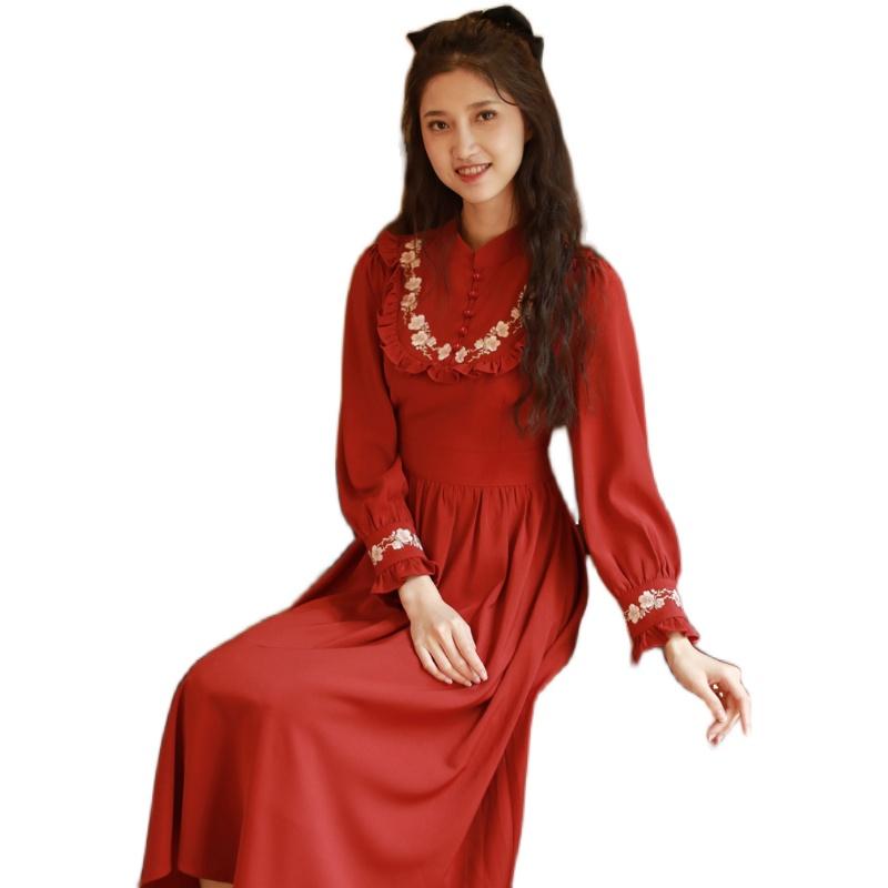 Fashion Women's Clothing Full Vintage Dress For Women Dresses F Casual