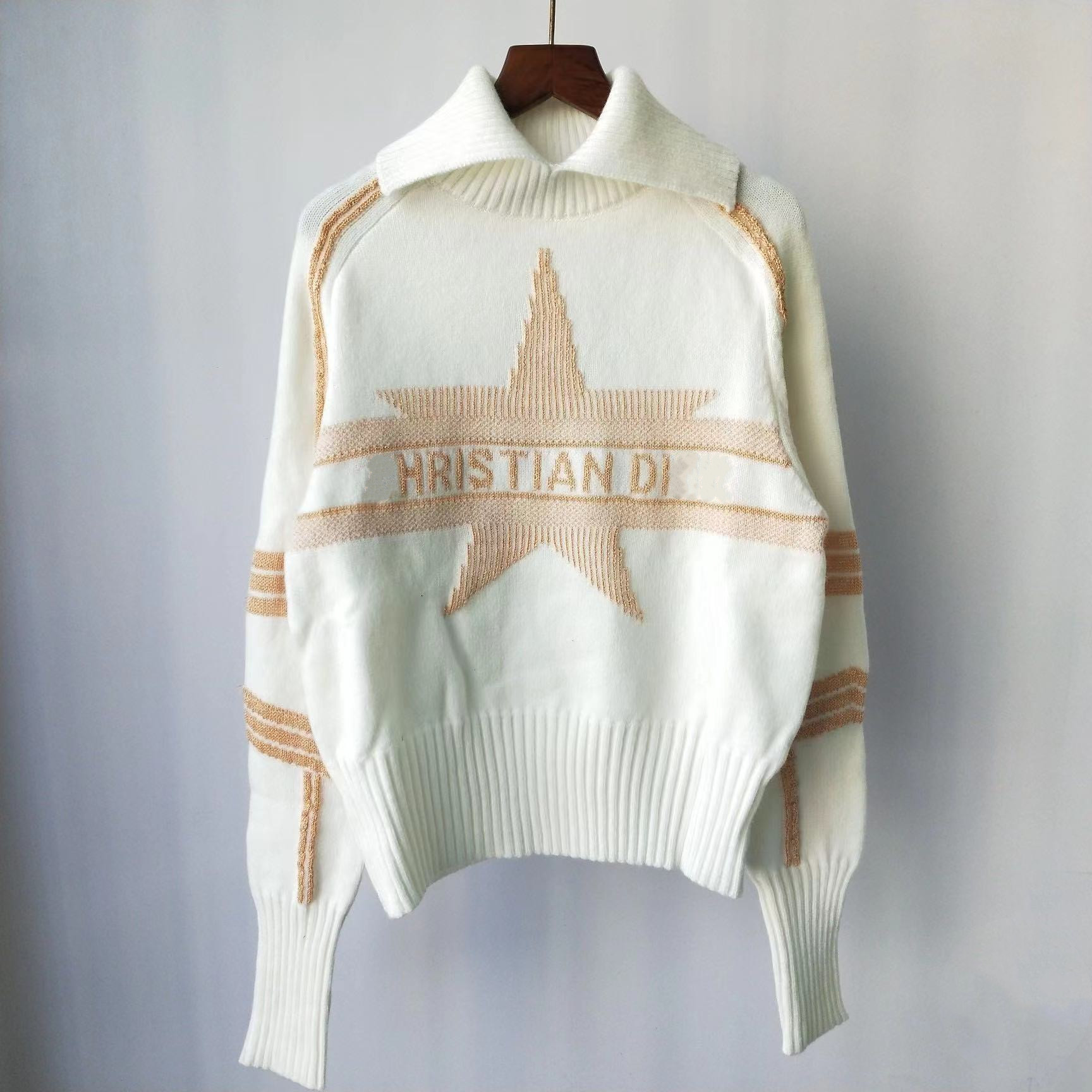 21P luxury clothes womens sweater for woman designer sweaters casual knit contrast color long-sleeved autumn fashion Brand Top ladies collar cotton good-looking, White
21P luxury clothes womens sweater for woman designer sweaters casual knit contrast color long-sleeved autumn fashion Brand Top ladies collar cotton good-looking, White