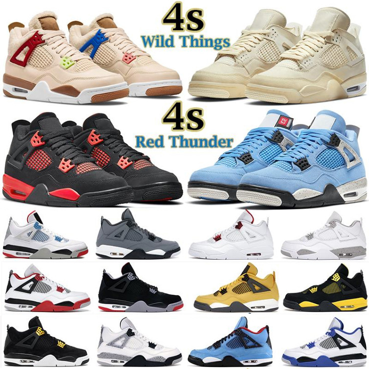 top quality Jumpman 4s 4 Basketball shoes Bred UNC Black Cat University Blue The Cactus White Grey Mens Pure Royal OG women running Sport Sn
top quality Jumpman 4s 4 Basketball shoes Bred UNC Black Cat University Blue The Cactus White Grey Mens Pure Royal OG women running Sport Sn