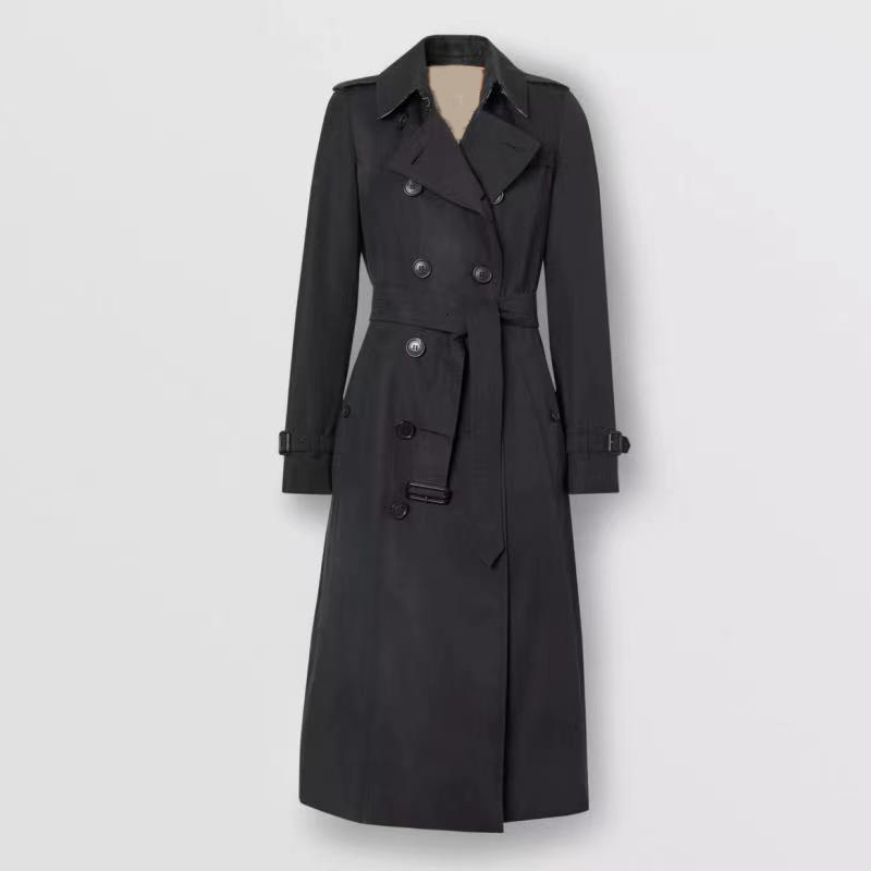 Women' Trench Coats Long classic Windbreaker Waterproof British high-end English style autumn Winter Gabadian Solid color Size Coat F53, Black
Women' Trench Coats Long classic Windbreaker Waterproof British high-end English style autumn Winter Gabadian Solid color Size Coat F53, Black
