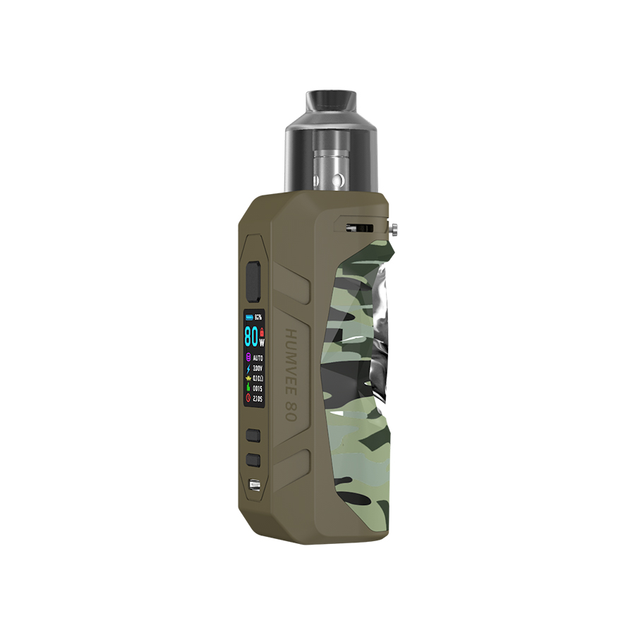 Electronic E Cigarettes Kit cigs cigar Newest Popular 100% Origin Sigelei Humvee 80 Big Power 5 - 80w Mod With 5ml Atomizer Wholesale Cigarettes More Save Than Puff Bars, Camouflage blue
Electronic E Cigarettes Kit cigs cigar Newest Popular 100% Origin Sigelei Humvee 80 Big Power 5 - 80w Mod With 5ml Atomizer Wholesale Cigarettes More Save Than Puff Bars, Camouflage blue