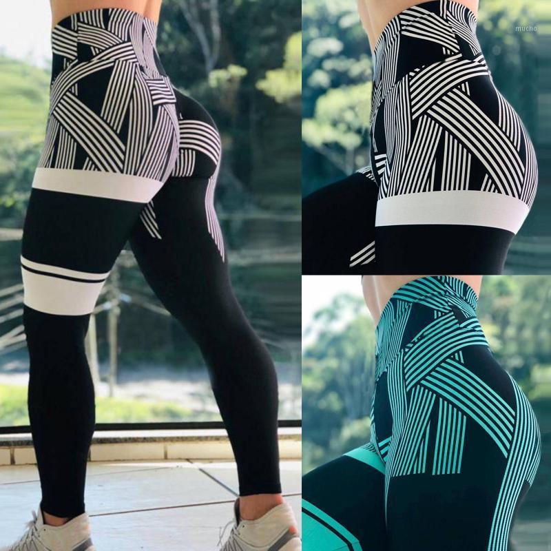 Yoga Outfit Women' Pants Striped Print Hip Lifting Seamless High Waist Running Leggings Fitness Sports Gym Clothing, Wh
Yoga Outfit Women' Pants Striped Print Hip Lifting Seamless High Waist Running Leggings Fitness Sports Gym Clothing, Wh
