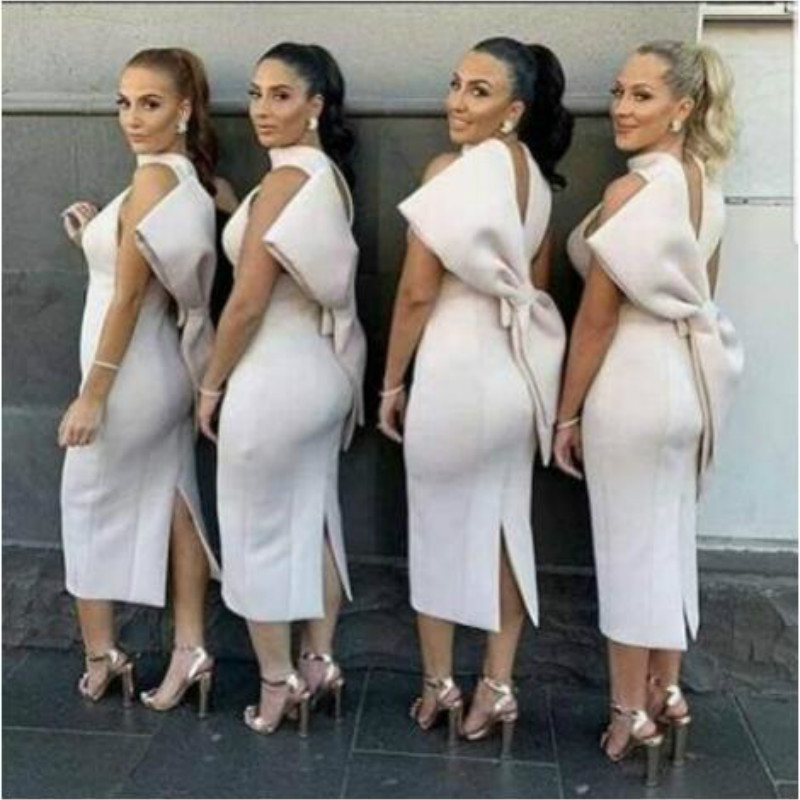 White Dress Party with Back Big Bowtie Sexy Women Vestido Sleeveless Bridesmaids Gown Club Bodycon Event Celebrate Fashion Wear, Green
White Dress Party with Back Big Bowtie Sexy Women Vestido Sleeveless Bridesmaids Gown Club Bodycon Event Celebrate Fashion Wear, Green